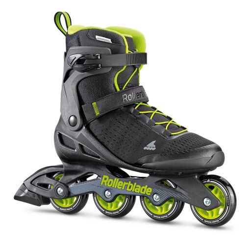 Photo 1 of Rollerblade Men S Zetrablade Elite Performance Inline Skates Black & Lime Green - 11
