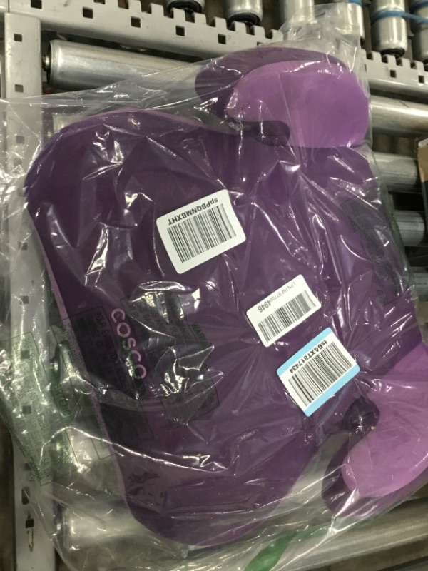 Photo 2 of Cosco Topside Child Safe Belt Positioned Backless Booster Car Seat, Purple Grape
