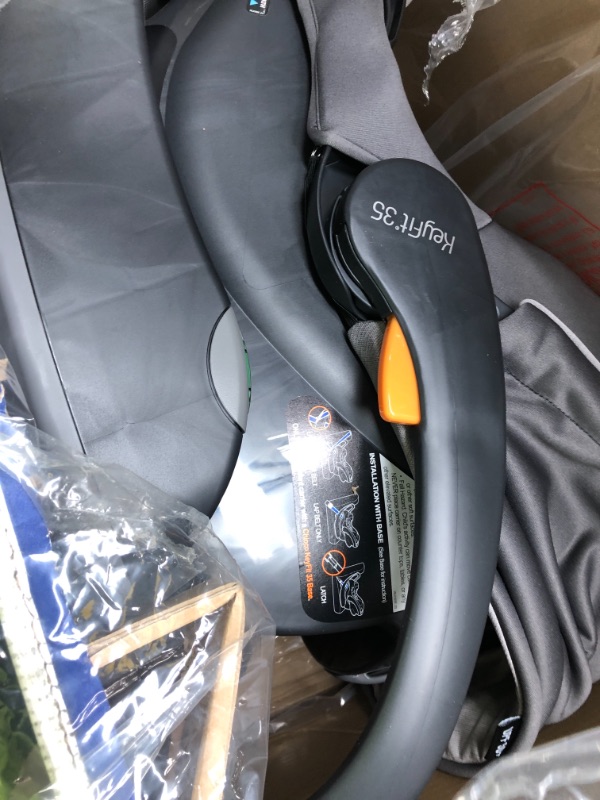 Photo 1 of Chicco KeyFit 35 ClearTex Infant Car Seat - Cove | Grey
