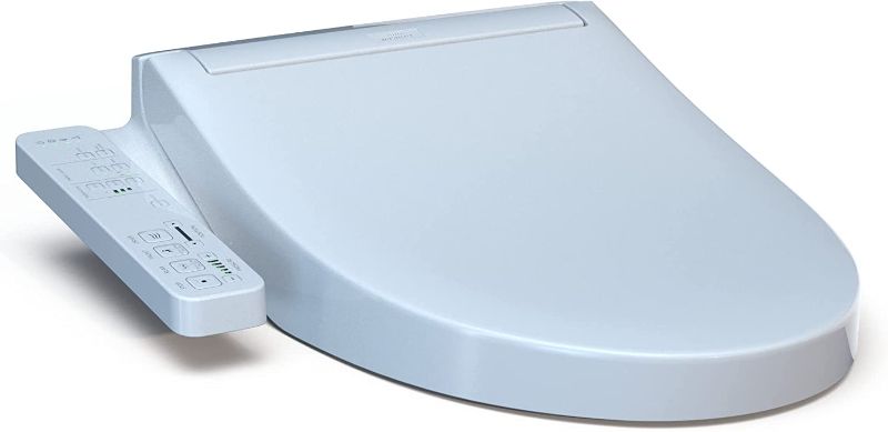 Photo 1 of ***PARTS ONLY ***
TOTO WASHLET KC2 Electronic Bidet Toilet Seat with Heated Seat and SoftClose Lid, Elongated, Cotton White - SW3024#01
