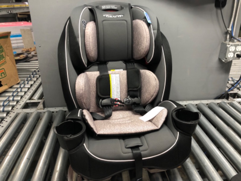 Photo 3 of Graco SlimFit 3 in 1 Car Seat -Slim & Comfy Design Saves Space in Your Back Seat, Darcie, One Size