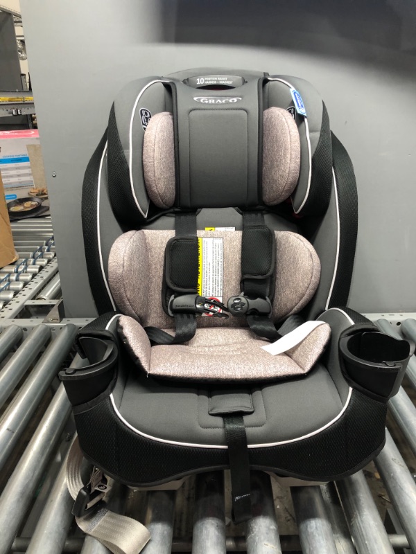 Photo 2 of Graco SlimFit 3 in 1 Car Seat -Slim & Comfy Design Saves Space in Your Back Seat, Darcie, One Size