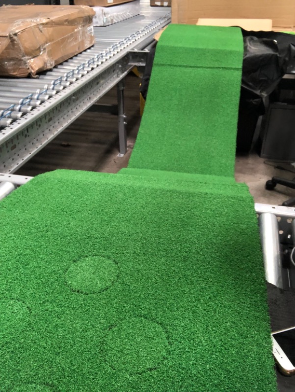 Photo 4 of GoSports Battleputt Golf Putting Game, 2-on-2 Pong Style Play with 11" Putting Green, 2 Putters and 2 Golf Balls