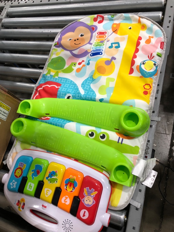 Photo 2 of Fisher-Price Deluxe Kick 'n Play Piano Gym, Green, Gender Neutral (Frustration Free Packaging)
