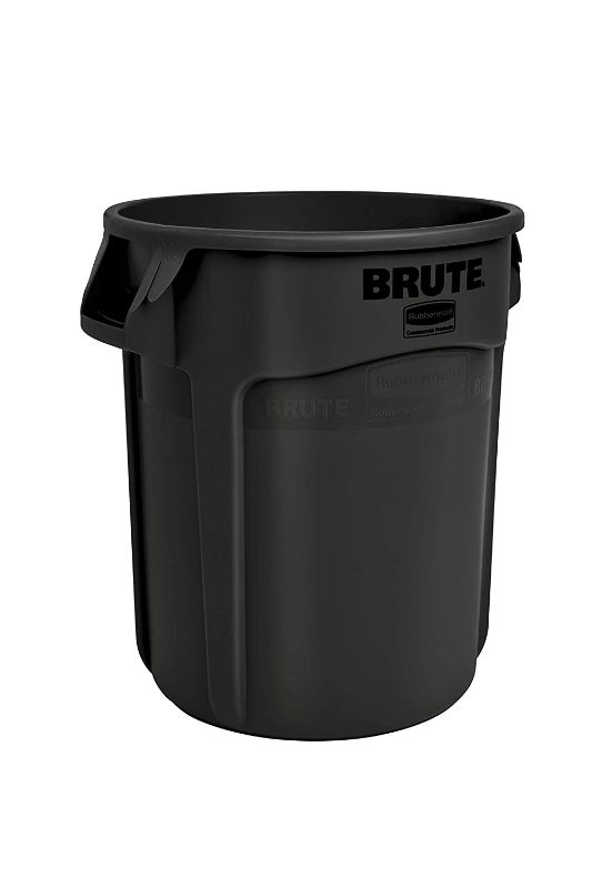 Photo 1 of 
5 PACK Rubbermaid Commercial Brute Heavy-Duty Round Trash/Garbage Can