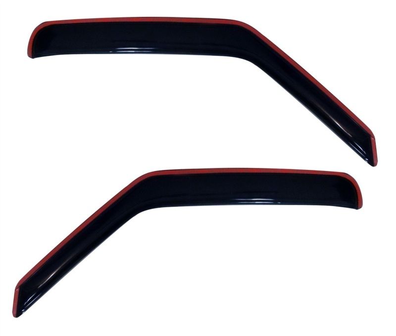 Photo 1 of AVS in-Channel Vent Visors in Smoke, Front Set (2-Piece) *Red Edges Came Off*