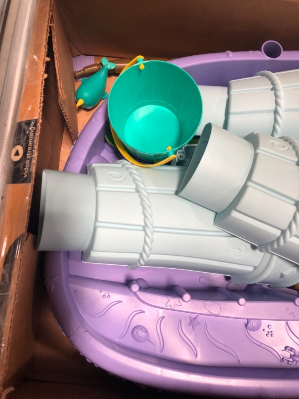 Photo 1 of Little Tikes Mermaid Island Wavemaker Water Table with Five Unique Play Stations and Accessories, Multicolor, 38 Inch
