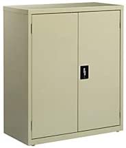 Photo 1 of Lorell LLR41304 Fortress Series Storage Cabinets, Putty
