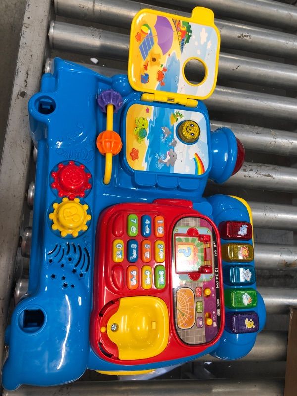 Photo 3 of **MISSING WHEEL**
Vtech Sit-to-stand Ultimate Alphabet Train