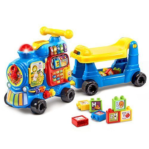 Photo 1 of **MISSING WHEEL**
Vtech Sit-to-stand Ultimate Alphabet Train