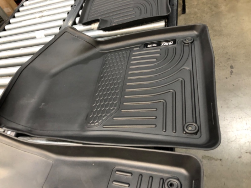 Photo 4 of **USED**
Husky Liners Weatherbeater Series | Front & 2nd Seat Floor Liners - Black | 99091 | Fits 2015-2021 Jeep Cherokee 3 Pcs
