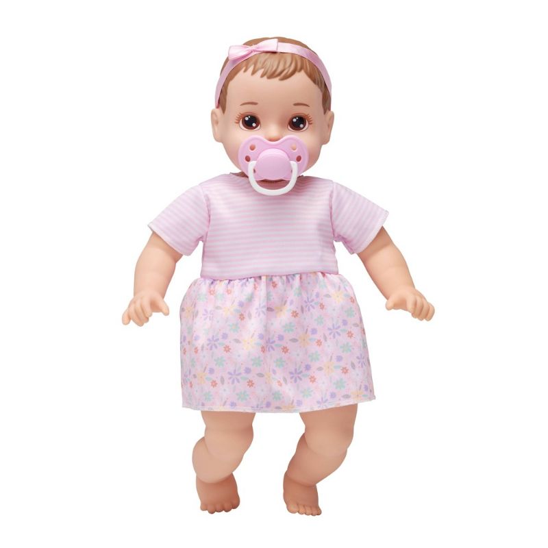 Photo 1 of **MINOR BOX DAMAGE**
Perfectly Cute My Sweet Baby Pink Dress 14" Baby Doll - Brunette with Brown Eyes
