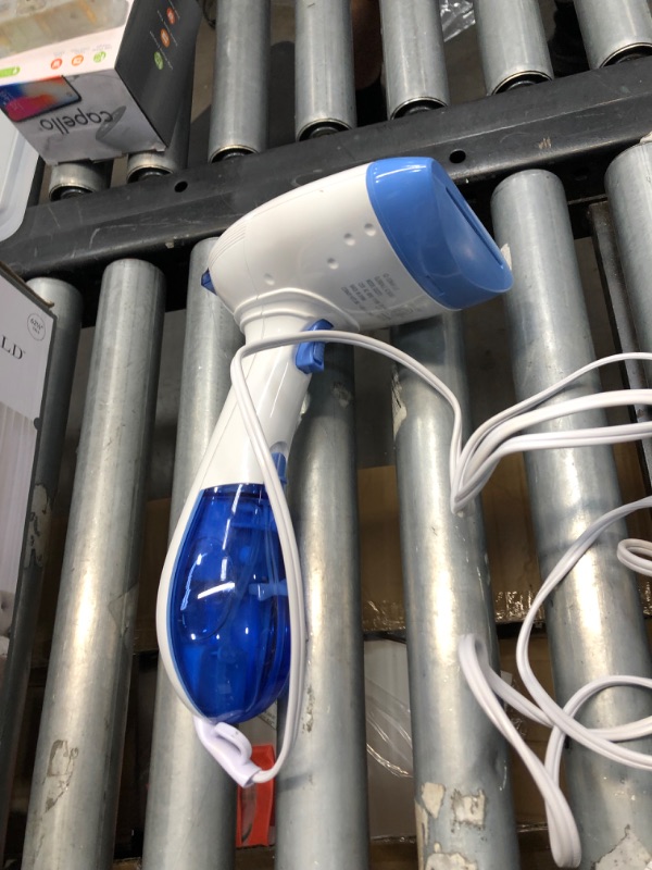 Photo 2 of **not functional**
Conair ExtremeSteam Hand Held Fabric Steamer with Dual Heat White/Blue Model GS237X
