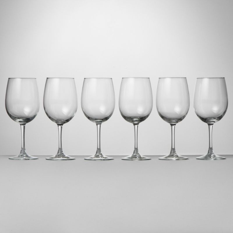 Photo 1 of ** 1 glass is broken**
12oz 6pk Glass Alto Wine Glasses - Made by Design , Size: 6pc, Clear
