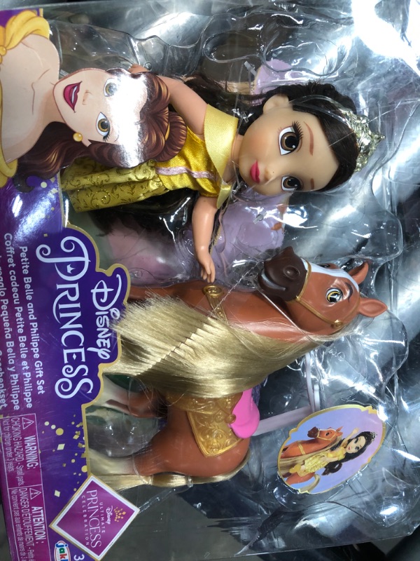 Photo 4 of **damaged box**
Disney Princess Petite Belle and Philippe Gift Set
