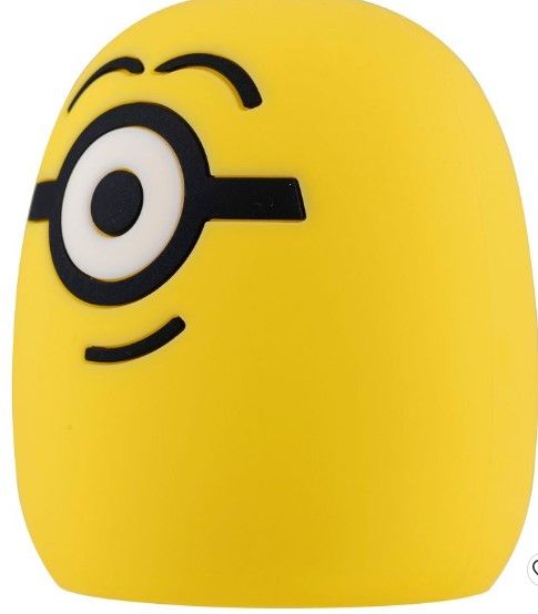 Photo 1 of **squished** 
Universal Minions Silicone LED Tabletop Lamp Color Changing USB

