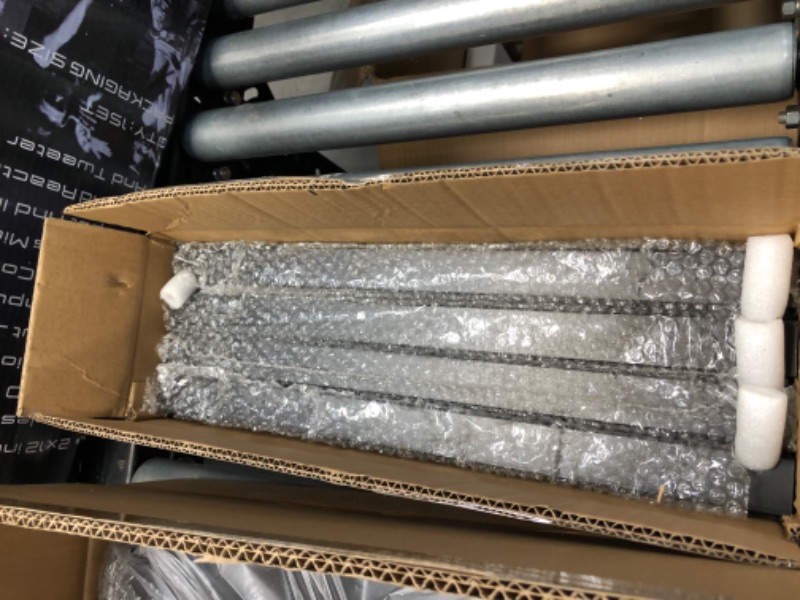 Photo 1 of **opened to verify parts**
Moukey MDP-450 88-Keys Upright Digital Piano for Beginners Semi-Weighted with Retractable Cover/Piano Stool/Triple Pedals/Power Adapter
