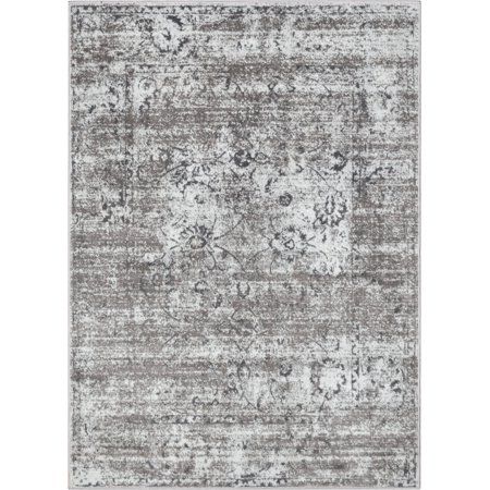Photo 1 of **Used & needs cleaning**
Well Woven Zazzle Thiva Vintage Oriental Ivory 7 10 X 9 10 Area Rug
