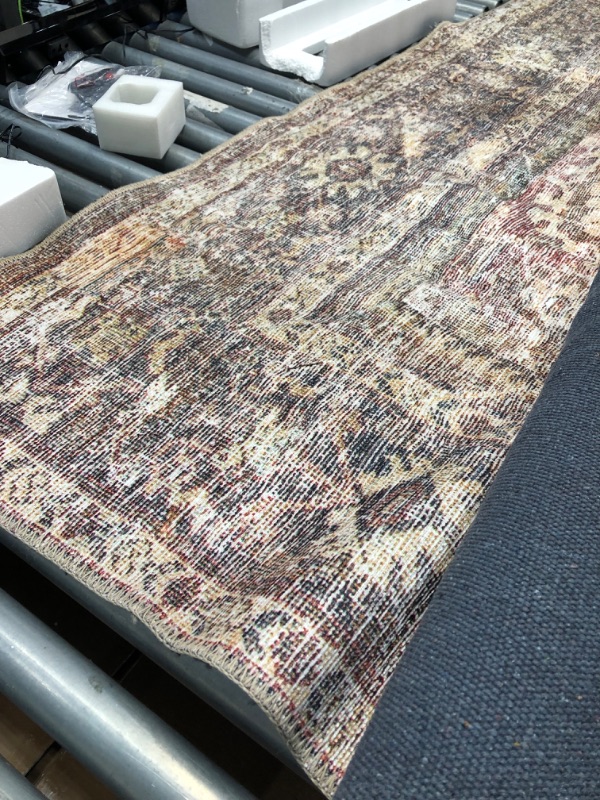 Photo 4 of **used-needs cleaning**
Amber Lewis x Loloi Georgie Collection GER-06 Bordeaux / Antique 8'4" x 11'6" Area Rug
