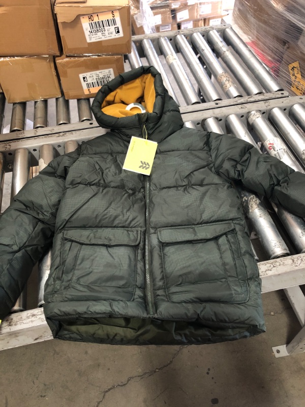 Photo 2 of SIZE M-Boys' Short Puffer Jacket - All in Otion™
