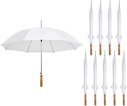 Photo 1 of Anderson Wedding Umbrella (Pack of 10) White 48-Inch