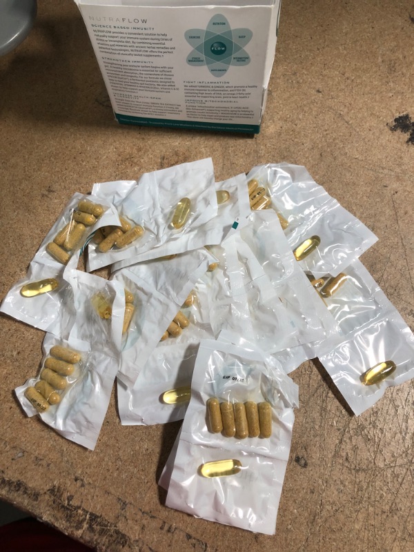 Photo 1 of *EXPIRES Sept 2022 - NONREFUNDABLE*
NUTRAFLOW Immunity Supplement - One Daily Packet (15 Day Supply).
