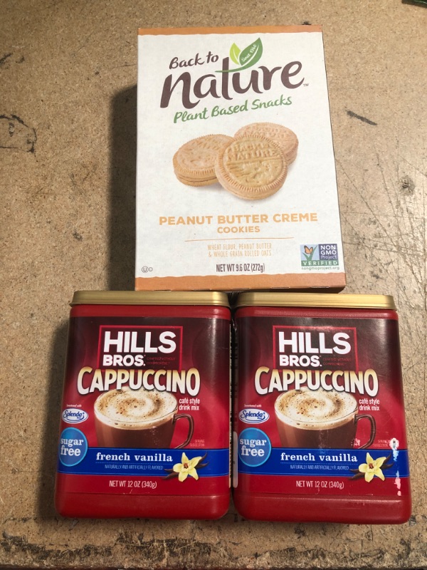 Photo 1 of *EXPIRES June 2022 - NONREFUNDABLE*
Food/ Beverage Bundle (pack of 2 instant cappuccino mix and 