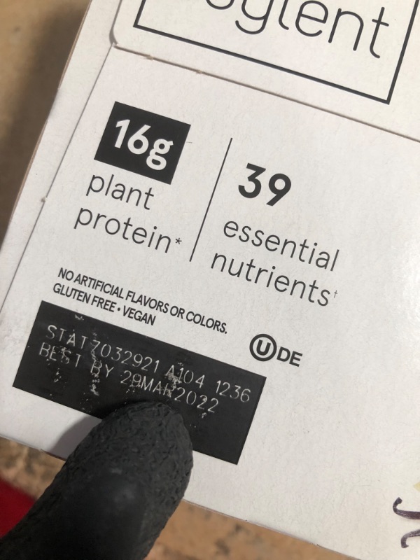 Photo 3 of *EXPIRED March 2022 - NONREFUNDABLE*
Soylent Vanilla Plant Protein Meal Replacement Shake, 11 Fl Oz, 4 Bottles - Packaging and Flavor May Vary
