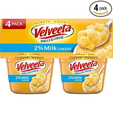 Photo 1 of *EXPIRES June 2022 - NONREFUNDABLE*
Velveeta Shells & Cheese Microwavable Macaroni And Cheese Cups With 2% Milk Cheese (4 ct Pack, 2.19 oz Cups) - 4 packs
