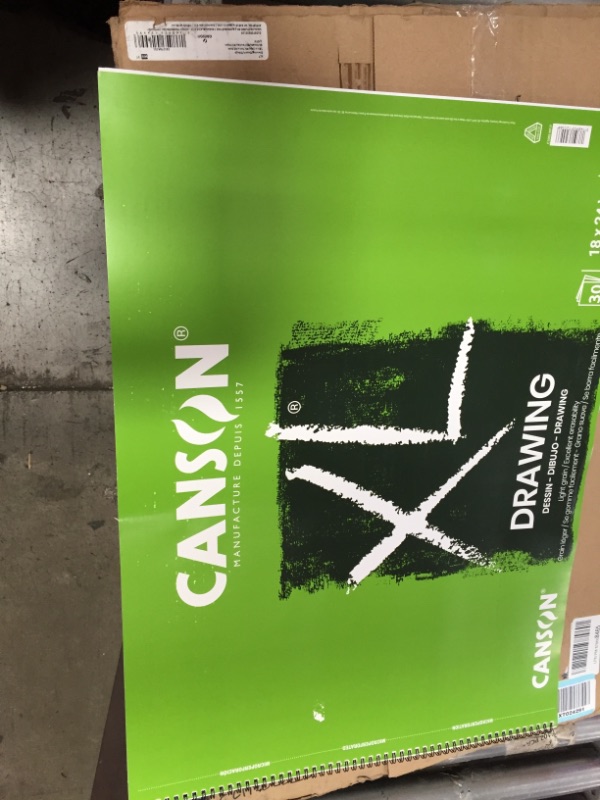 Photo 3 of **MISSING FEW PAGES** Canson XL Drawing Pad 18in X 24in 30 Sheets/Pad
