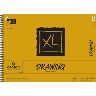 Photo 1 of **MISSING FEW PAGES** Canson XL Drawing Pad 18in X 24in 30 Sheets/Pad
