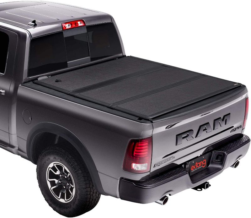 Photo 1 of Extang Encore Hard Folding Truck Bed Tonneau Cover | 62422 | Fits 2019 - 2021 Dodge RAM(1500) "New Body Style" (does not fit with multifunction tailgate) 6' 4" Bed (76.3")
