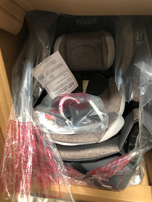 Photo 4 of Graco 4Ever DLX 4 in 1 Car Seat, Infant to Toddler Car Seat, with 10 Years of Use, Bryant , 20x21.5x24 Inch