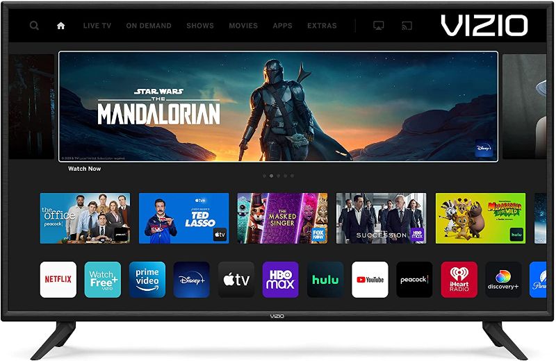 Photo 1 of **SCREEN HAS CRACK ON IT ***VIZIO 50-Inch V-Series 4K UHD LED Smart TV with Voice Remote, Dolby Vision, HDR10+, Alexa Compatibility, V505-J09, 2021 Model
