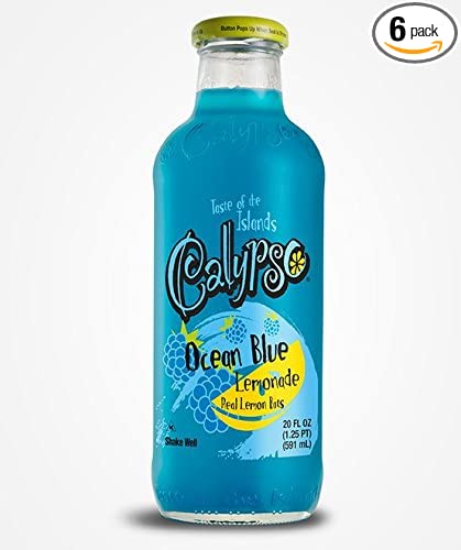 Photo 1 of `Calypso Lemonades 6 - 20 Fl oz Bottles (Ocean Blue Lemonade)
EXP  05/12/2021 ***No Returns***
