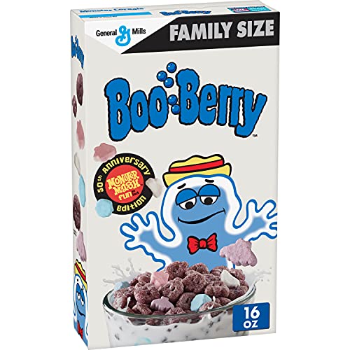 Photo 1 of *** NO REFUNDS *** NO RETURNS***
2 General Mills Cereals Boo Berry Cereal, 16 oz **BB 5/15/22***
