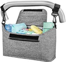 Photo 1 of *** STOCK PHOTO FOR REFERENCE ONLY***
TOTTSY Baby Stroller Organizer Universal Fit Storage Compartments Travel Accessories Bag (Grey)
