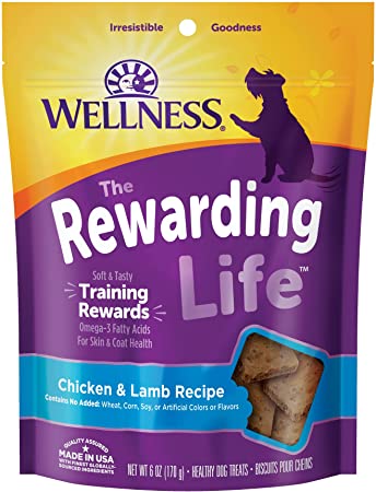 Photo 1 of 2  Wellness Rewarding Life Soft & Chewy Dog Treats
Best Buy 07/25/2022  ***No Returns - No Refunds***
