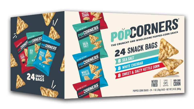 Photo 1 of *NO RETURNS-BEST BY 1/23 Popcorners Variety Pack
