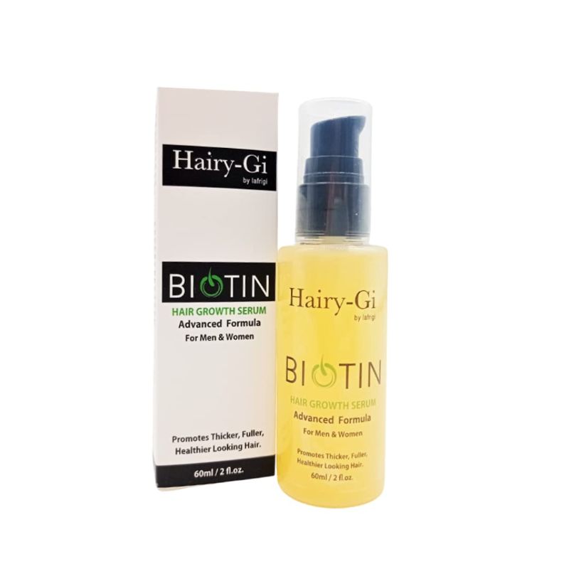 Photo 1 of *BEST BY-11/24*Biotin Serum For Men And Women Hair Growth Advanced Topical Formula To Help stimulate Strong, Healthy And Shiny HAIR, For All Hair Type, HAIRY-GI
