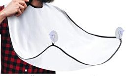 Photo 1 of Bundle of 5
Beard Bib, Beard Catcher, Men's Non-Stick Material Beard Apron White 