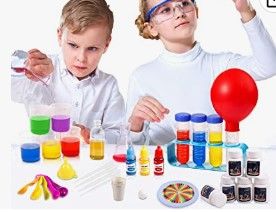 Photo 1 of Awefrank Science Kit for Kids, Super Lab DIY STEM Educational Toys for Kids, 30 Science Lab Experiments Pretend Play Scientist for Boys Girls Age 3+ ( 53PCS)