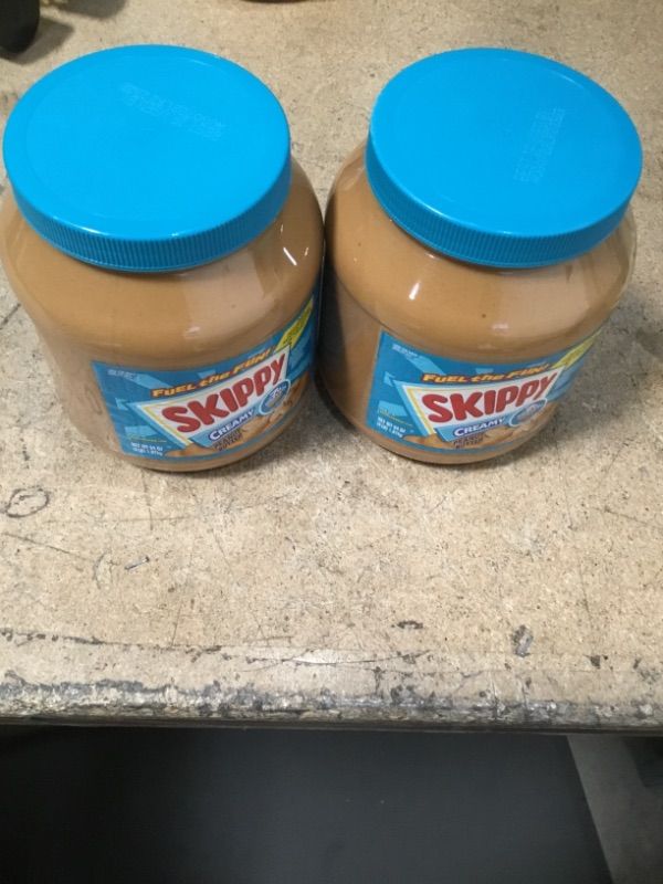 Photo 2 of **NON-REFUNDABLE** EXP 08/22 SKIPPY Peanut Butter, Creamy, 7 g protein per serving, 64 oz.
