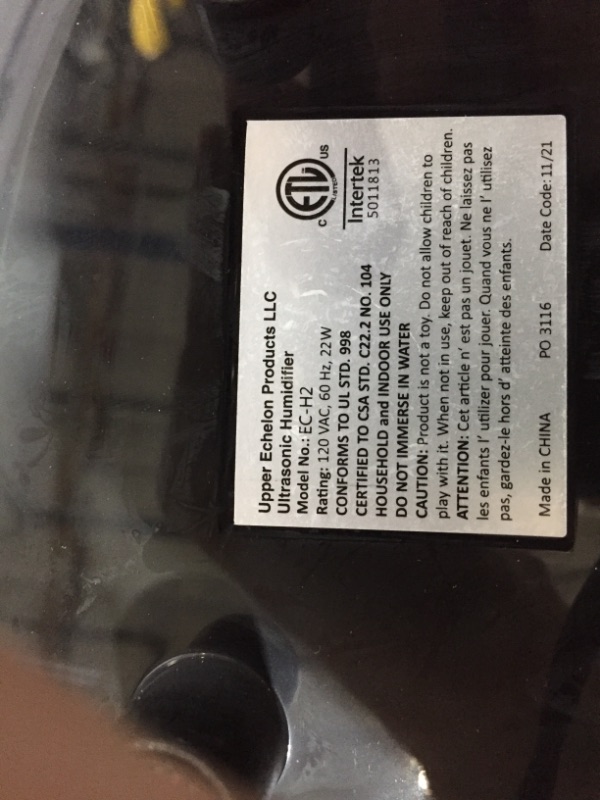 Photo 4 of Everlasting Comfort Ultrasonic Cool Mist Humidifier for Bedroom (6L) - Lasts 50 Hours With Essential Oil Diffuser Tray - Quiet, Filterless Large Room Humidifiers - Small Air Vaporizer for Baby, Kids & Nursery