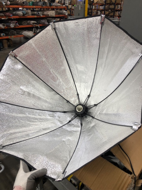 Photo 1 of 2pack Softbox Continuous Lighting Kit for Camera Photo Video Photography Studio Light with 28” × 28” Octagon Softbox and 5700K Super Brigh Light Bulb / Nylon Color Screen / Light Stand / Carrying Bag
