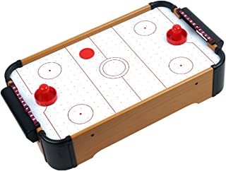 Photo 1 of Homeware Wooden Mini Table Top Air Hockey Game Set 21 - Battery Operated, 4640773
