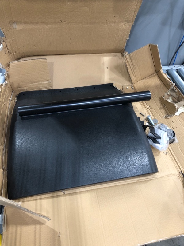 Photo 1 of 24"x24" Black Poly Quarter Fender Set, in pair, Super Toughness,Plastic Quarter Fender.?FLT1900?,Semi Truck.
