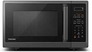 Photo 1 of Toshiba ML2-EM09PA(BS) Microwave Oven with 6 Auto Menus, Eco Mode, and Sound On/Off function, 0.9Cu.ft/900W, Black Stainless Steel
