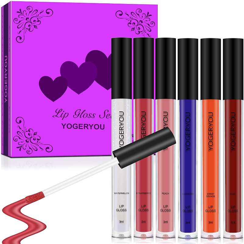 Photo 1 of 3 pack - Lip Gloss Set,Mothers Day Gifts from Daughter Son Husband for Mom Unique Mother's day Gifts for Women Her Wife Grandma Adult Sister Friend Girlfriend Teenager Christmas Stocking Stuffers Makeup Sets
