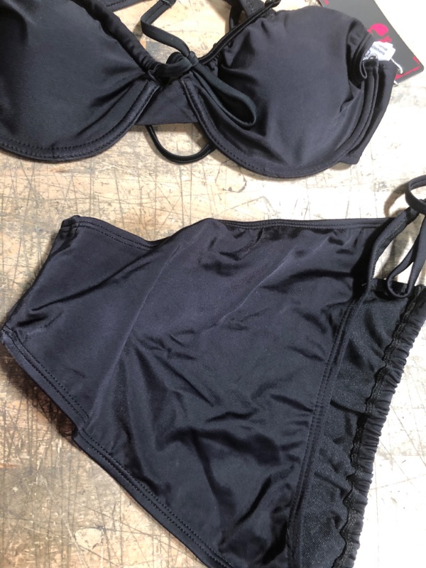 Photo 3 of Shekini SWIM WEAR 2 PC BLACK M 